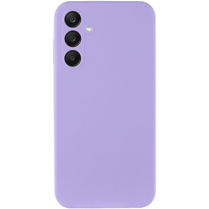 Чохол Silicone Case Lakshmi Premium з закритою камерою на Samsung Galaxy A35 – Бузковий / Dasheen. Фото 4 з 12