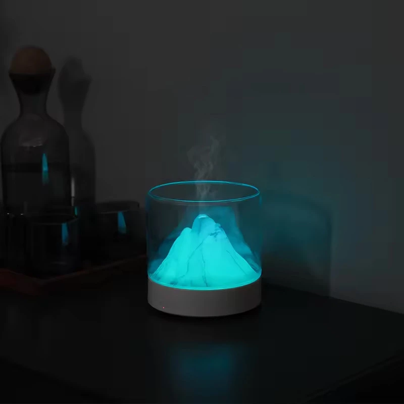 Зволожувач повітря з арома D5 Mountain gradient colour 300ml – White. Фото 4 з 5