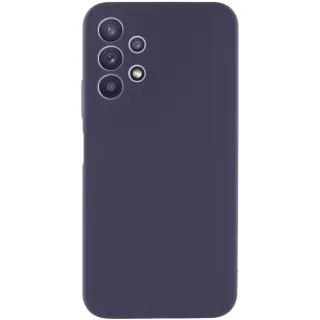 Чохол Silicone Case Lakshmi Premium із закритою камерою для Samsung Galaxy A32 (A325F) 4G — Сірий / Dark Gray