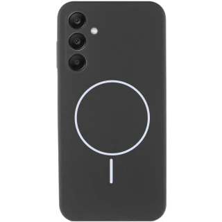 Чохол Silicone Cover Lakshmi Full Camera (AA) with Magnetic Fit для Samsung Galaxy S25 FE — Чорний / Black