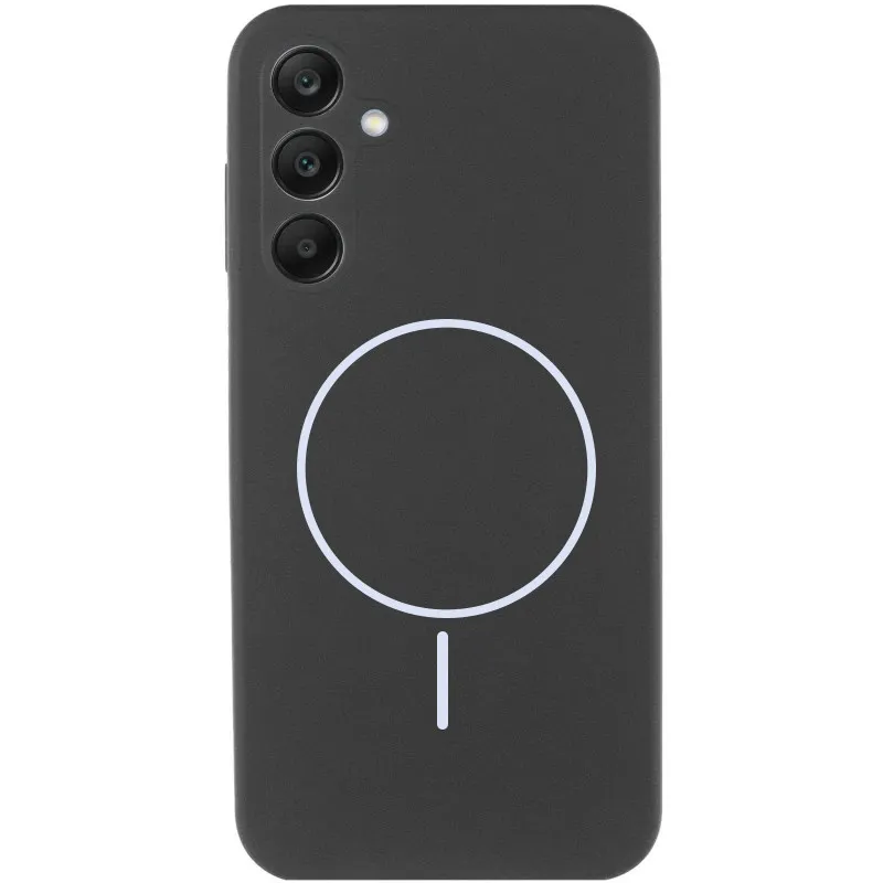 Чохол Silicone Cover Lakshmi Full Camera (AA) with Magnetic Fit для Samsung Galaxy S26 FE – Чорний / Black. Фото 1 з 1