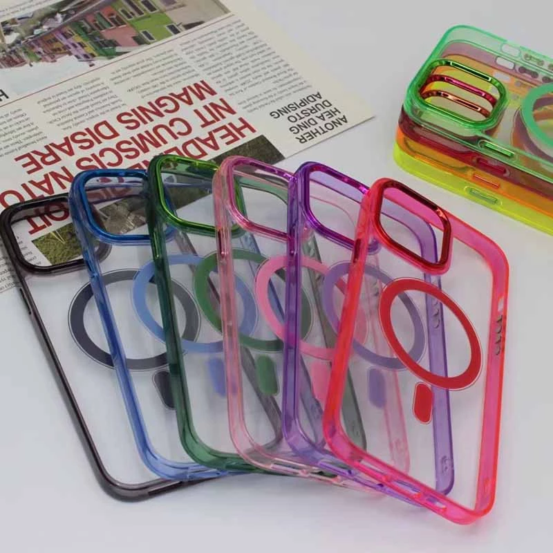 Силиконовый чехол Iris с MagSafe Apple iPhone 12 Pro фото 6 из 6