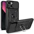 Удароміцний чохол Ummi Camshield Serge Ring (in box) для Apple iPhone 15 (6.1") – Чорний / Black. Фото 2 з 3