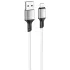 Дата кабель Borofone BX83 Famous USB to Lightning 2.4A (1m) – White. Фото 1 з 4
