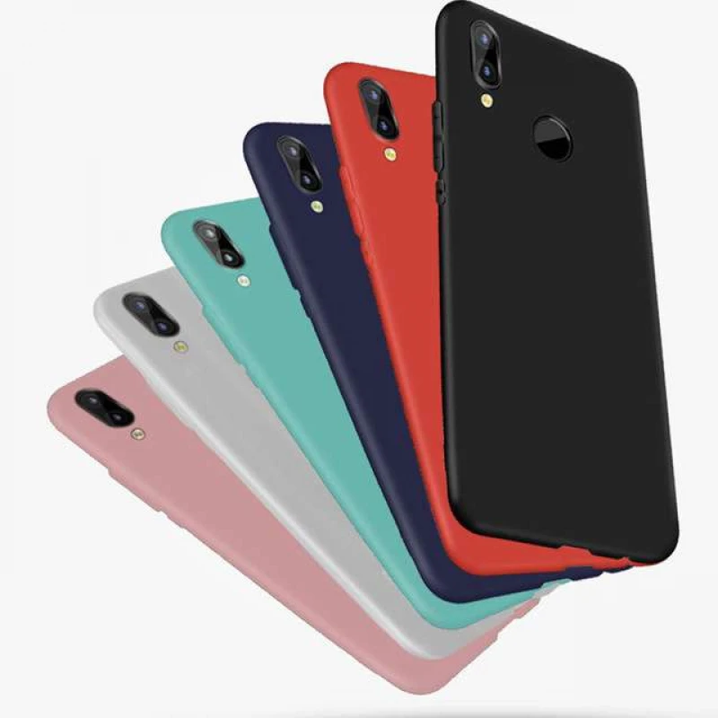 

Кольоровий силіконовий чохол на Huawei P20 Lite
