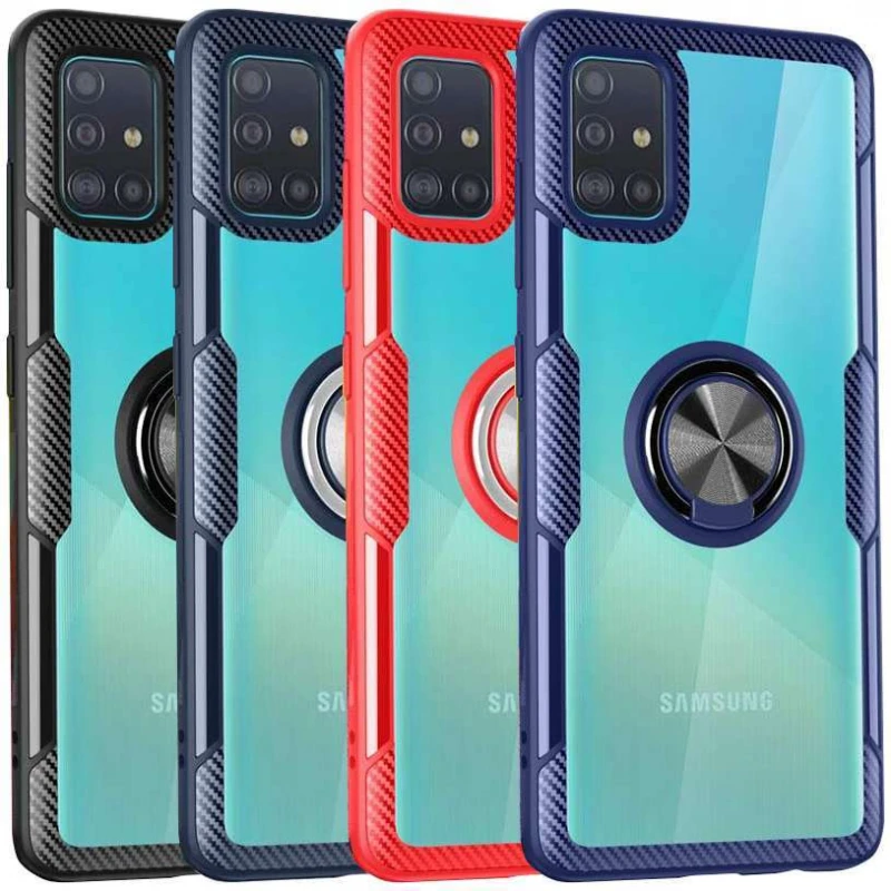

Чохол Deen CrystalRing з магнітним кільцем на Samsung Galaxy A51