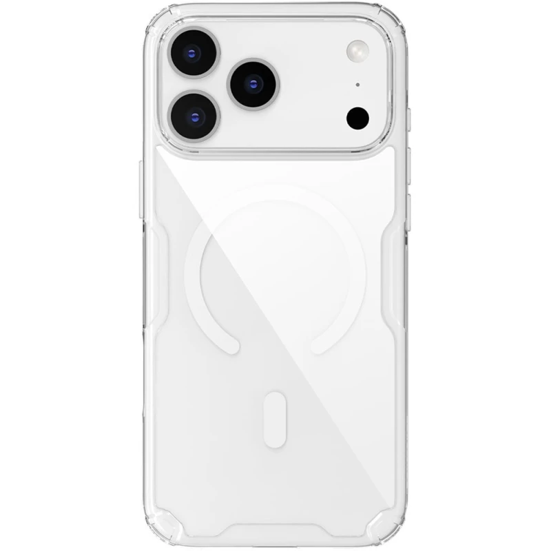 TPU чехол Nillkin Nature Pro с MagSafe для Apple iPhone 17 Pro (6.3") – Бесцветный (прозрачный). Фото 4 TPU чехол Nillkin Nature Pro с MagSafe для Apple iPhone 17 Pro (6.3") – Бесцветный (прозрачный). Фото 4 из 6