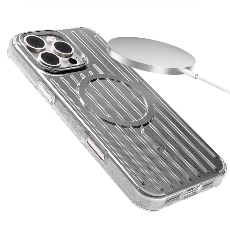 TPU чехол Protective case для Apple iPhone 16 Pro Max – Transparent. Фото 3 из 6