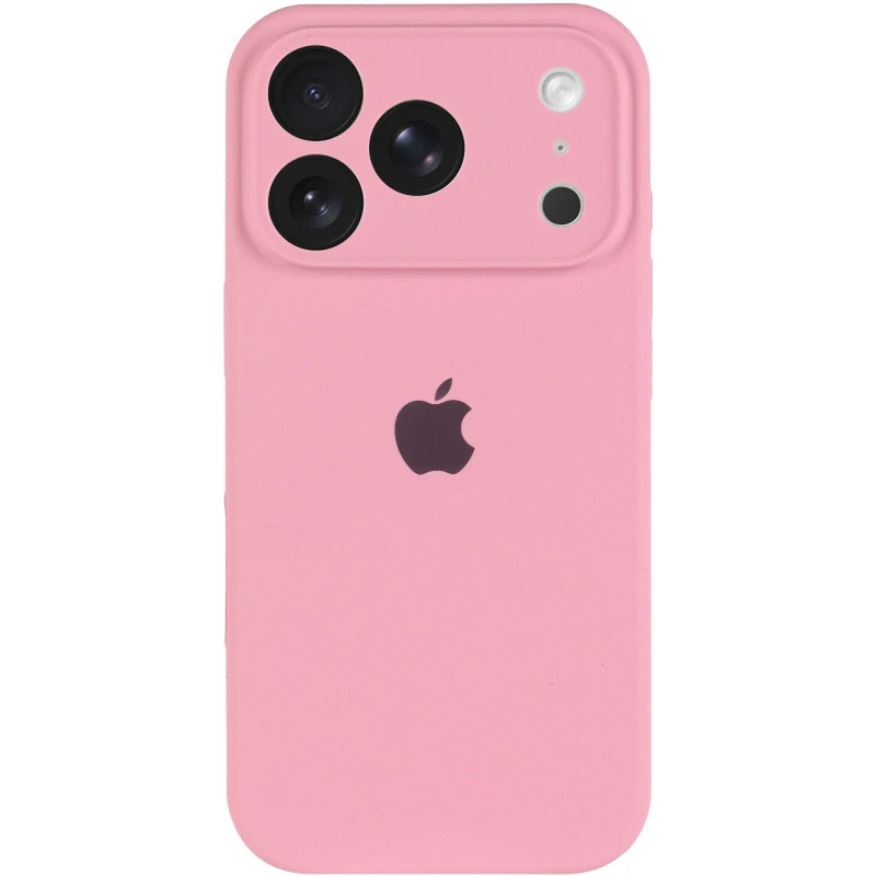 Чохол Silicone Case з захистом камери на Apple iPhone 17 Pro (6.3") – Рожевий / Light pink. Фото 3 з 6