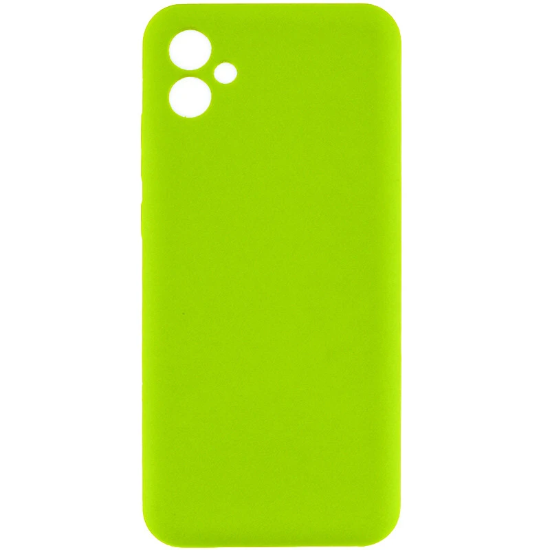 Чохол Silicone Cover Ummi Lakshmi Full Camera (AA) для Samsung Galaxy A06 – Салатовий / Neon green. Фото 1 з 1