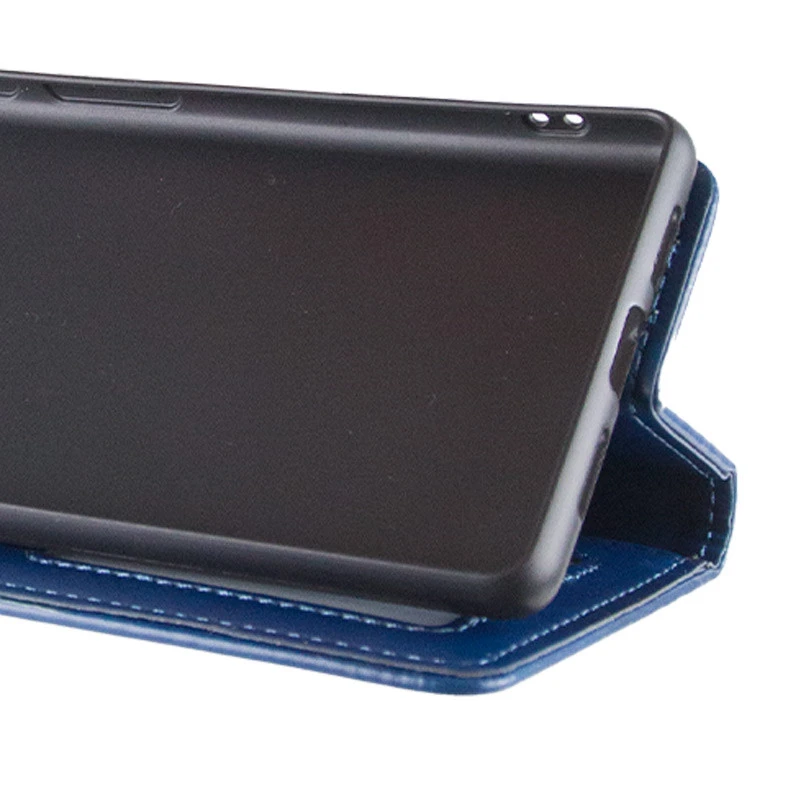 Чехол-книжка GETMAN Gallant  для Xiaomi Poco M7 – Синий. Фото 3 из 6