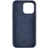 Чохол з закритим низом Silicone Case на Apple iPhone 14 Pro (6.1") – Темно-синій / Midnight blue. Фото 7 з 10