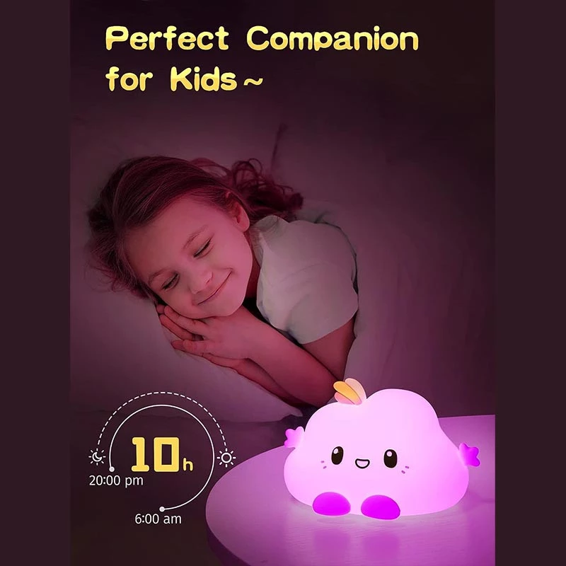 Ночник Cloud A12 1200 mAh – White. Фото 4 из 6