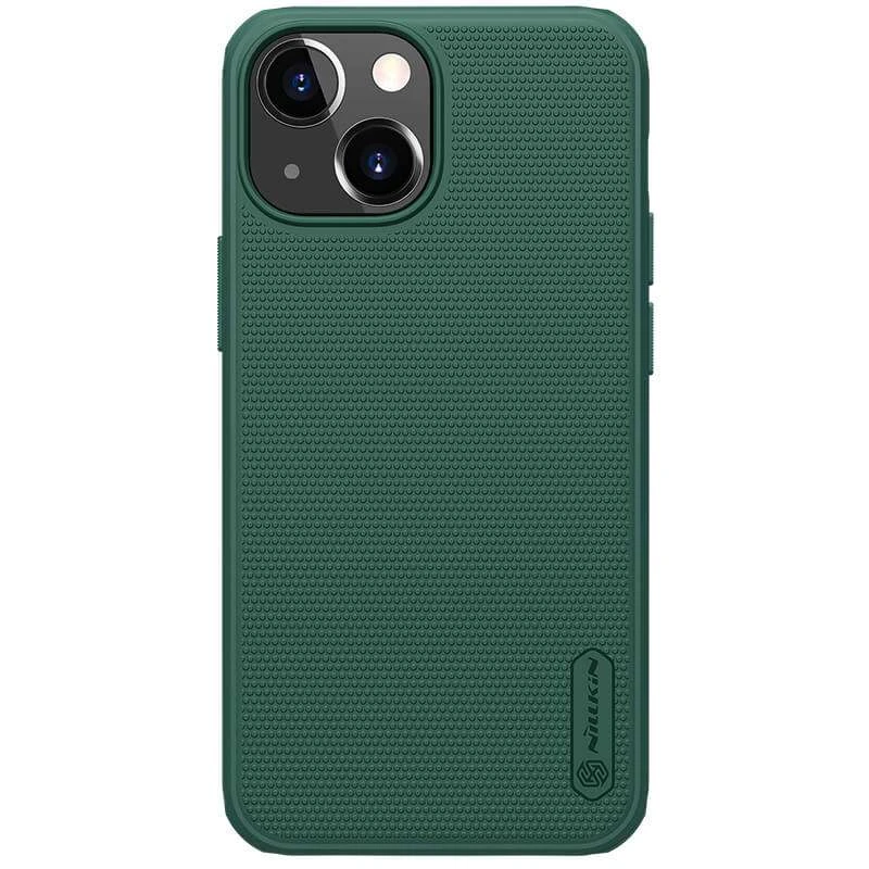 

Пластикова накладка Nillkin Pro на Apple iPhone 13 mini (5.4") (Зелений / Deep Green)