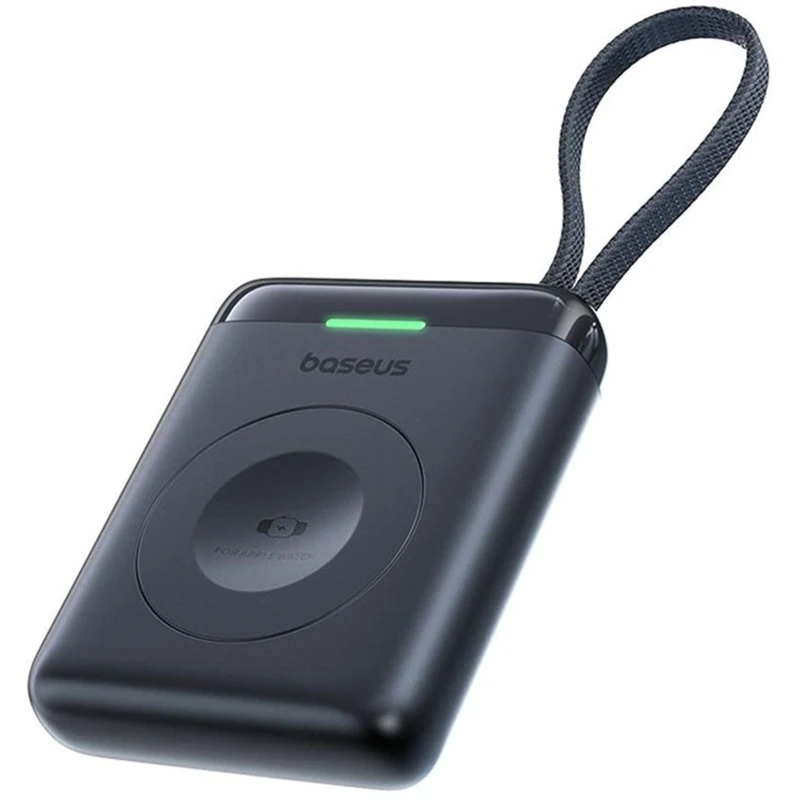 Портативний ЗП Power Bank Baseus EnerFill FW11 for Apple Watch 5W 1640 mAh (E02053) – Midnight. Фото 1 з 4