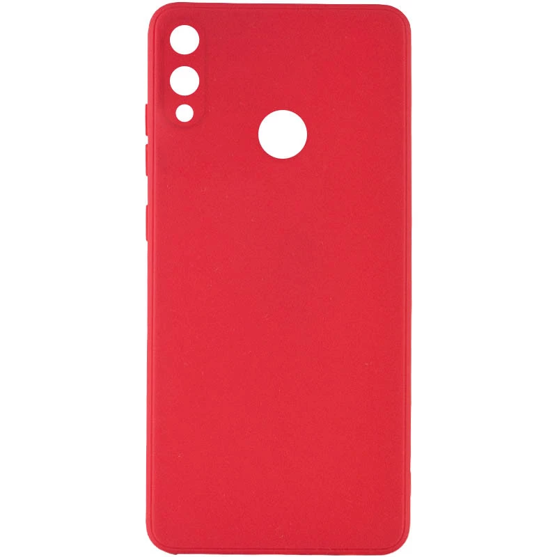 

Цветной силиконовый чехол с защитой камеры для Xiaomi Redmi 7 (Красный / Camellia), Червоний / camellia