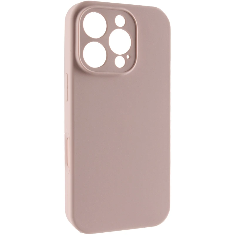 Чехол Silk Full Camera Protective (AA) NO LOGO для Apple iPhone 16 Pro Max – Серый / Lavender. Фото 1 из 7