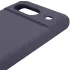 Чохол Silicone Case Lakshmi Premium із закритою камерою для Google Pixel 8a – Сірий / Dark Gray. Фото 5 з 6