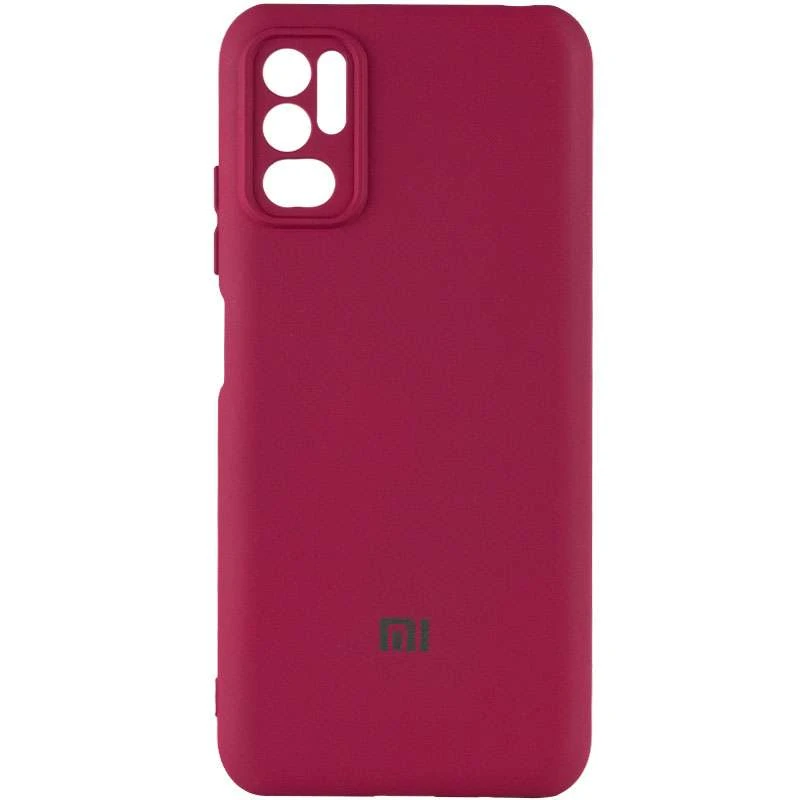 

Чехол My Colors с защитой камеры для Xiaomi Poco M3 Pro 4G / 5G (Бордовый / Marsala), Бордовий / marsala