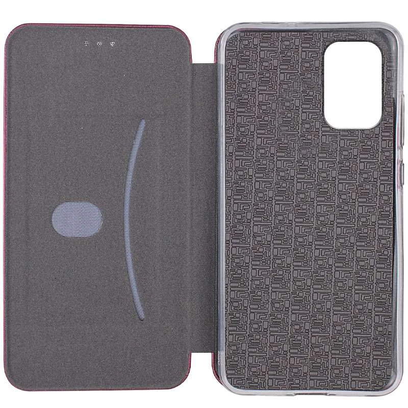 Чехол-книжка классический для Xiaomi Poco M5s – Бордовый. Фото 3 из 4