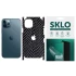 Защитная плёнка SKLO Back Snake на тыльную сторону, торцы, углы и лого для Apple iPhone 13 mini (5.4") – Черный. Фото 1 из 1