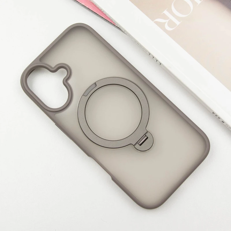 Чохол Ummi Colorful with MagSafe HQ Ring для Apple iPhone 16 – Grey. Фото 2 з 7
