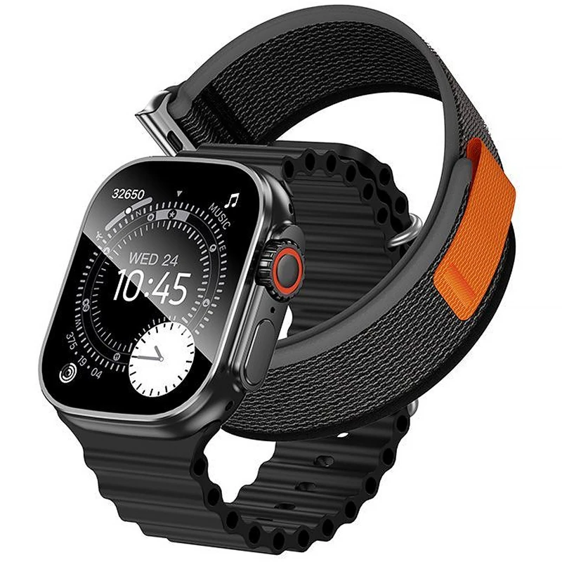 Смарт-часы Hoco Y42 Ultra Smart sports watch (call version) – Black. Фото 1 из 4