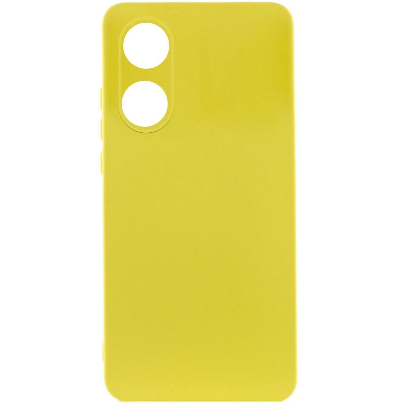 

Чехол Silicone Case Lakshmi Premium з закритою камерою на Oppo A78 4G (Желтый / Yellow), Жовтий / yellow