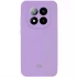 Чехол Silicone Case с закрытым низом и защитой камеры для Xiaomi Redmi Note 14 Pro 4G – Сиреневый / Lilac. Фото 1 из 1