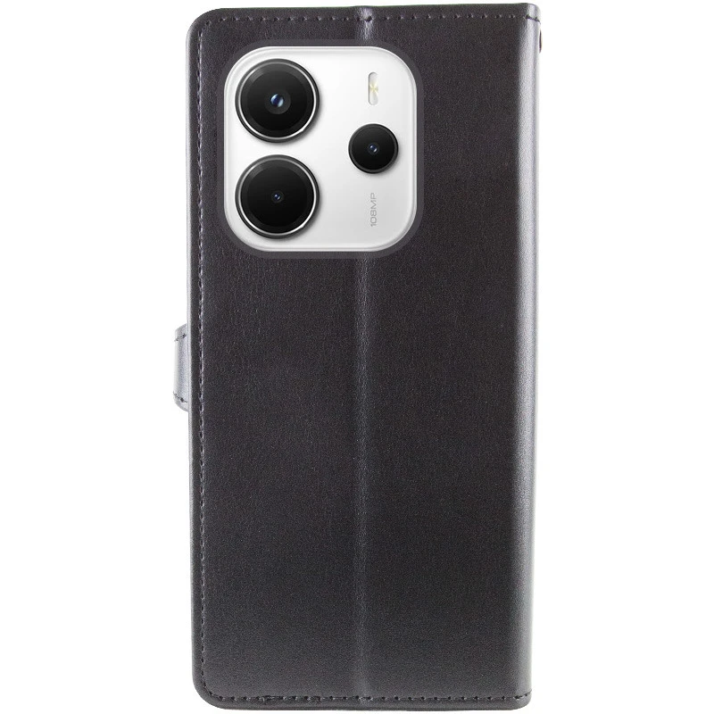 Чехол-книжка GETMAN Gallant  для Xiaomi Redmi Note 14 4G (Europe version) – Черный. Фото 3 из 11