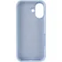 Чехол Silicone Case с закрытым низом для Apple iPhone 17 (6.3") – Голубой / Lilac Blue. Фото 4 из 6