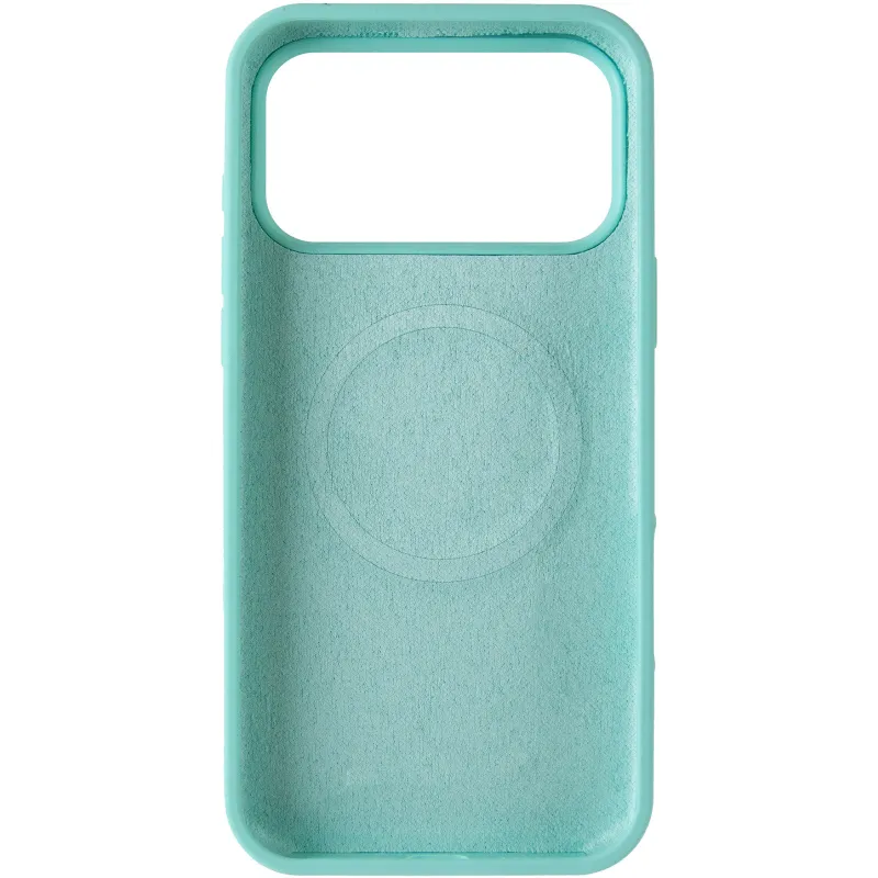 Чохол Silk Duo Color (AA) NO LOGO with Magnetic Fit для Apple iPhone 18 Pro Max – Turquoise. Фото 3 з 5