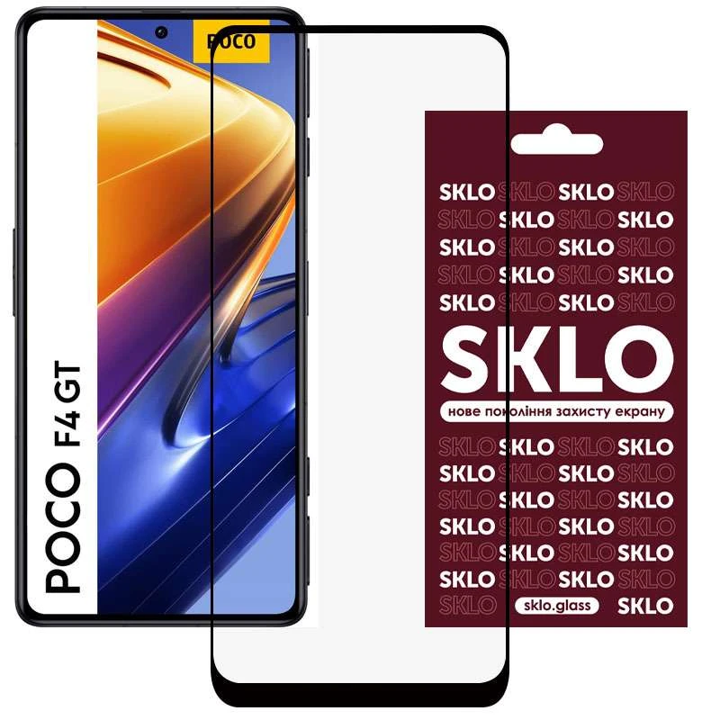 

Захисне 3D скло SKLO на Xiaomi Poco F4 GT