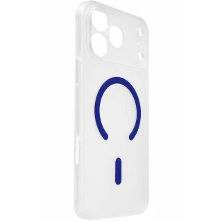 Чохол PC Slim Matte with MagSafe (camera button) для Apple iPhone 17 Pro Max (6.9") — Blue