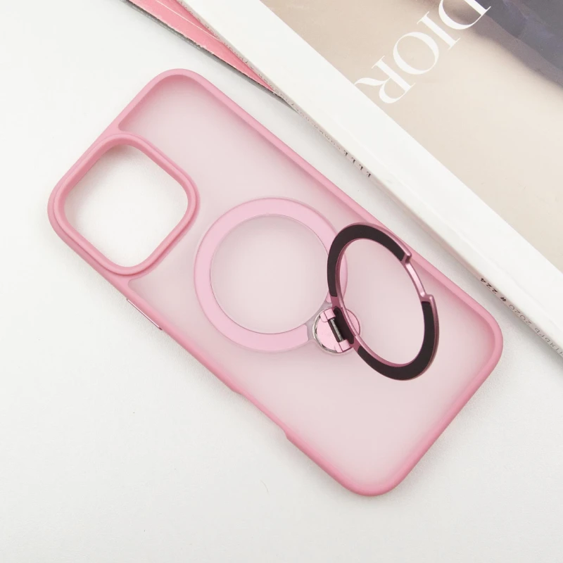 Чехол Ummi Colorful with MagSafe HQ Ring для Apple iPhone 16 Pro Max – Pink. Фото 3 из 6