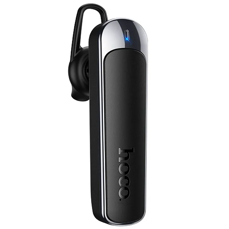 Bluetooth моно-гарнитура Hoco E201 Exceed ENC – Black. Фото 1 из 5