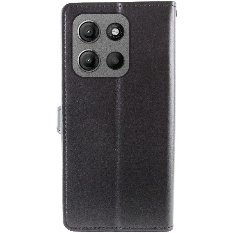 Чохол-книжка GETMAN Gallant  на Motorola Moto G15 4G – Чорний. Фото 2 з 8