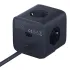 Подовжувач Baseus EnerFill FA11 PD67W+QC3.0 (1USB-A/2C/2Socket) (1.5m) (EFMF67) – Cosmic Black. Фото 4 з 5