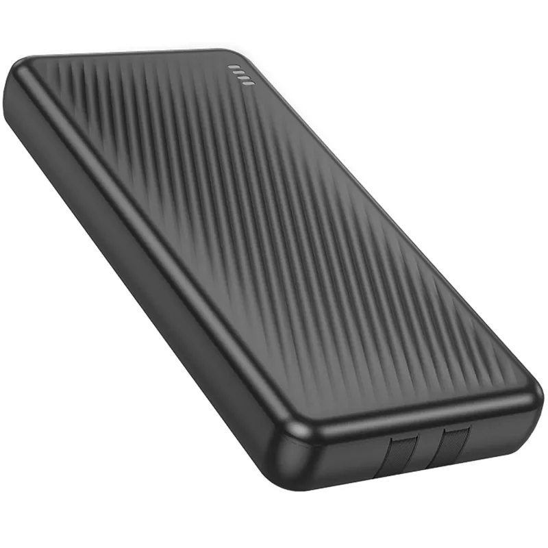 Портативний ЗП Power Bank Borofone BJ57 Graceful 22.5W+PD20W with cable 10000 mAh – Black. Фото 4 з 5