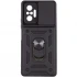 Ударопрочный чехол Serge Ring с защитой камеры для Xiaomi Redmi Note 10 Pro – Черный. Фото 2 из 6