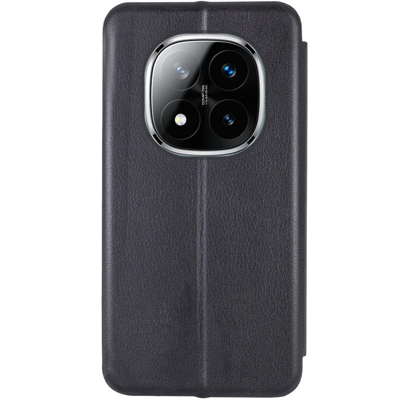 Чохол-книжка класичний на Xiaomi Redmi Note 15 Pro+ 5G – Чорний. Фото 3 з 4