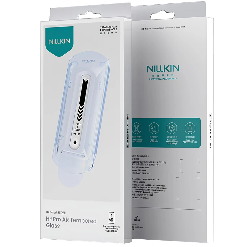 Защитное стекло Nillkin (H+ PRO) для Apple iPhone 17 (6.3") – Прозрачный. Фото 6 из 6