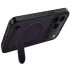 TPU+PC чохол Carbon Kickstand Magnetic Case для Apple iPhone 18 Pro Max – Purple. Фото 2 з 2