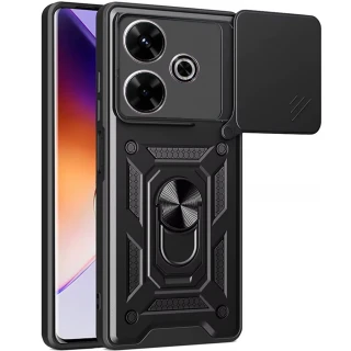 Ударопрочный чехол Ummi Camshield Serge Ring (in box) для Xiaomi Poco M6 4G фото 1 из 4