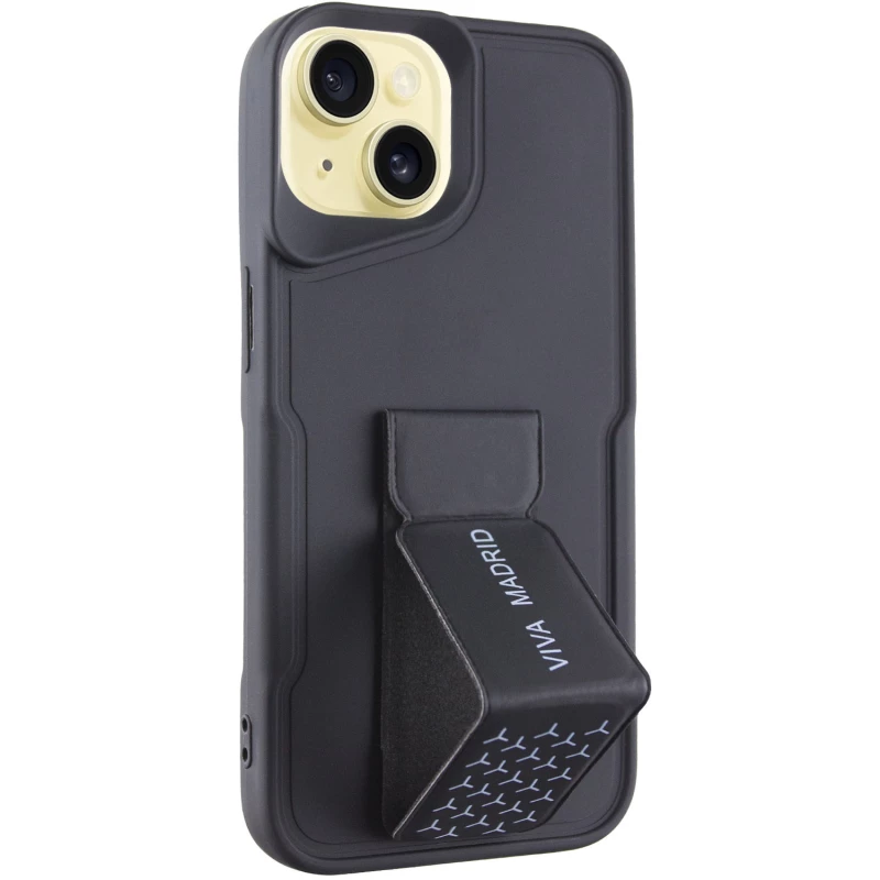 Чехол Вива с ремешком для Apple iPhone 15 Plus (6.7") – Black. Фото 3 из 7