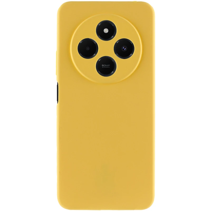 Чехол Silicone Cover Ummi Lakshmi Full Camera (AA) для Xiaomi Redmi 14C / Poco C75 – Желтый / Flash. Фото 2 из 3