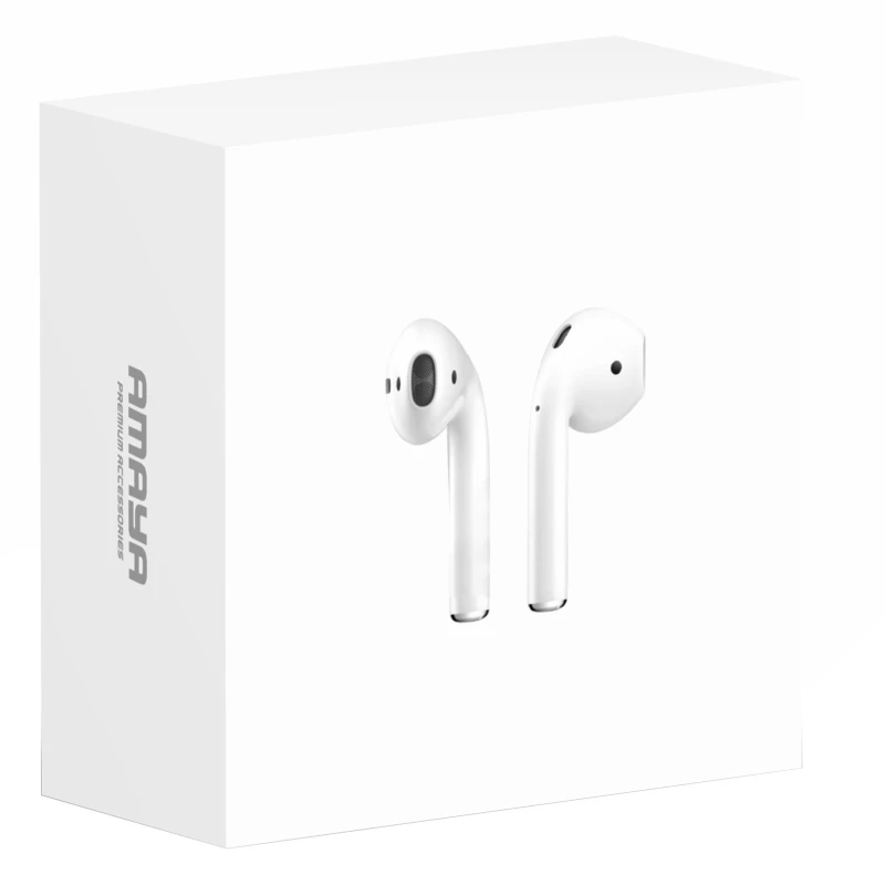 Бездротові TWS навушники Amaya Pod – White. Фото 2 з 2