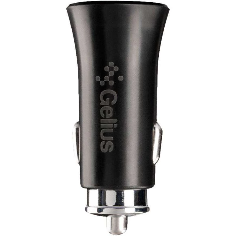 АЗП Gelius Pro Twix GP-CC006 USB+Type-C (QC/PD18W) – Чорний. Фото 1 з 5