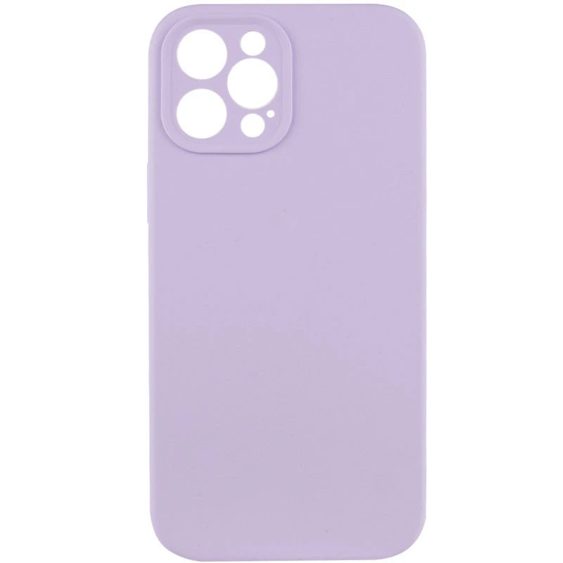 Чохол Silk Full Camera Protective (AA) NO LOGO для Apple iPhone 12 Pro Max (6.7") – Бузковий / Lilac. Фото 1 з 6