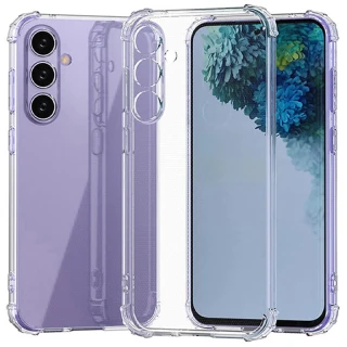 Ультратонкий силиконовый чехол GETMAN с крытыми бортами та камерою на Samsung Galaxy S25 FE фото 1 из 8